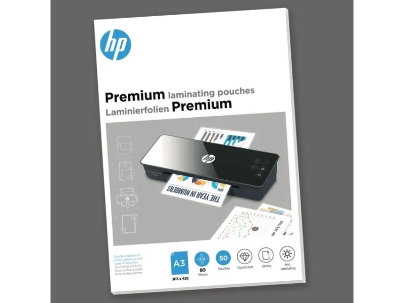 HP 9126, Blank, Gjennomsiktig, DIN A3, 303 mm x 426 mm, Termisk, 0,08 mm, 307 mm