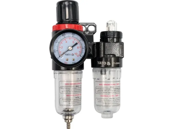 YATO FILTER AVLØP + REDUCER + OLJE 1/4 25CM3 2384