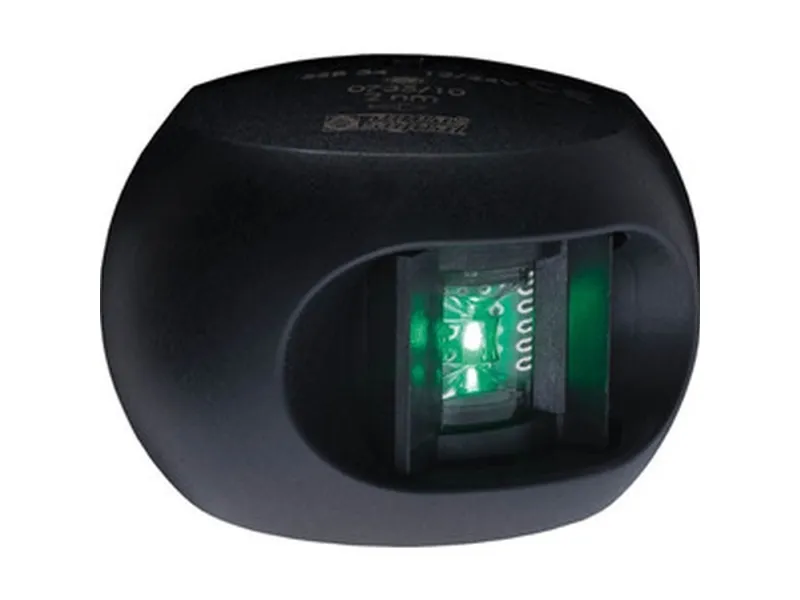 Aquasignal 34 stb, sort, 12/24 V