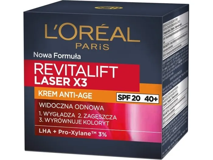 L'Oreal Paris Anti-Rynke Creme Revitalift Laser X3 SPF20 Dag 50ml