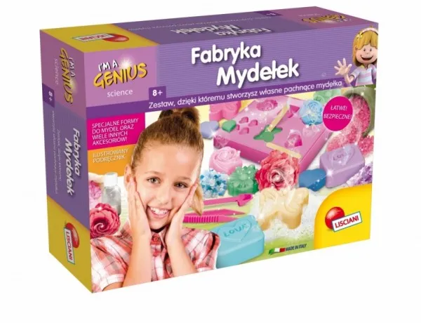 Lisciani I'm a Genius. Mydelek-fabrikk (304-PL67152)