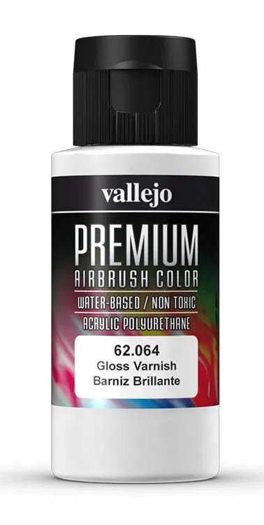 Vallejo 62.064, Gjennomsiktig, Gloss, 60 ml, Plastflaske, 1 stykker