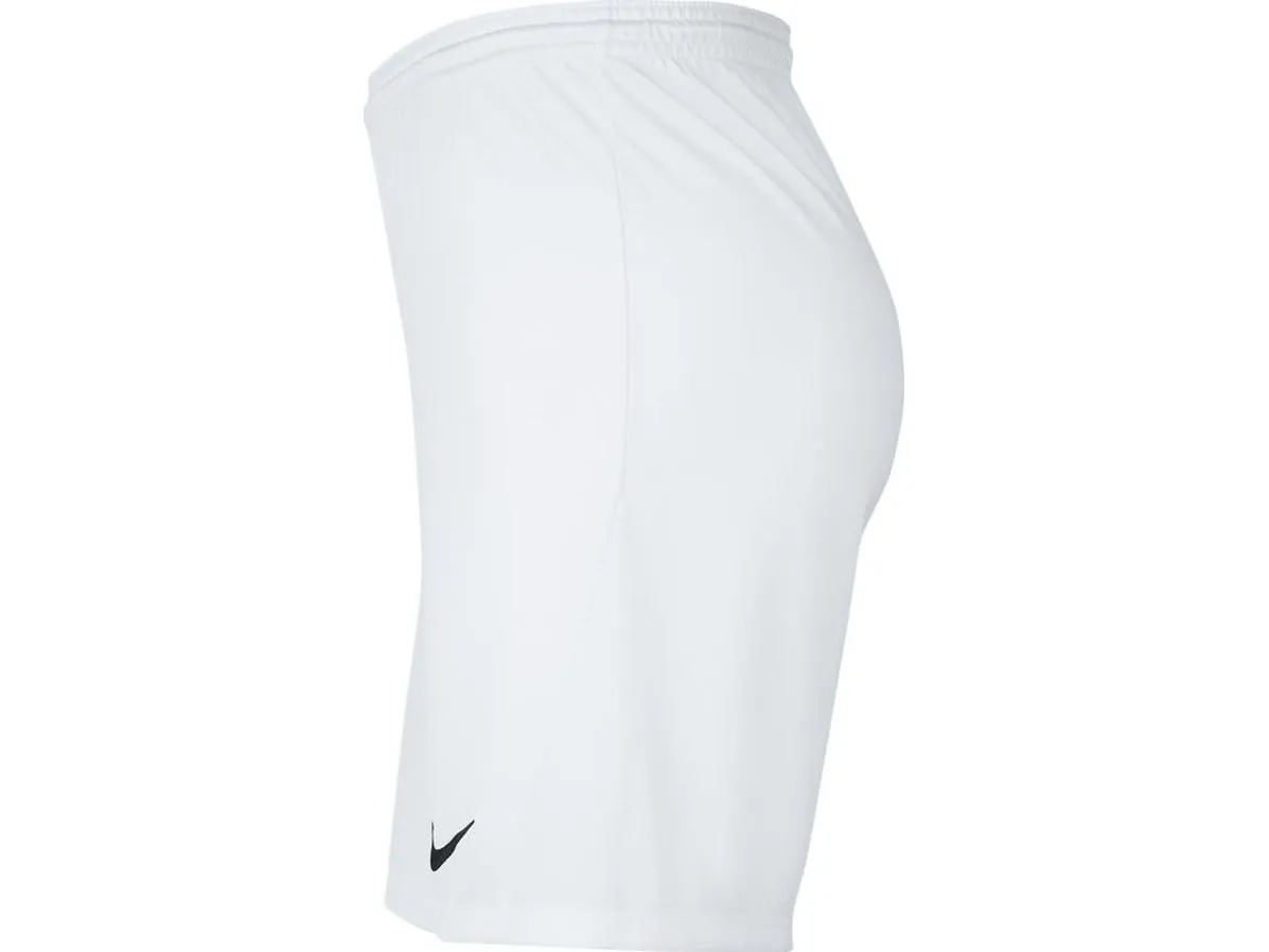 Nike Dri-FIT Park III herre shorts i hvit polyester (S)