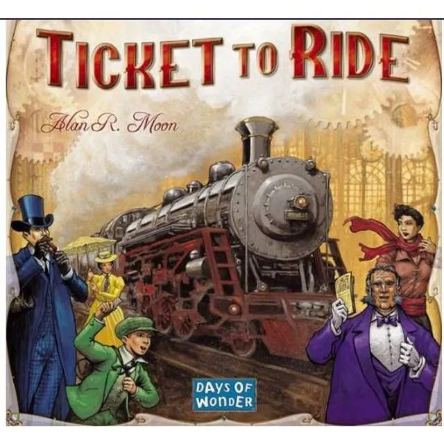 Ticket to Ride TTR USA ENG