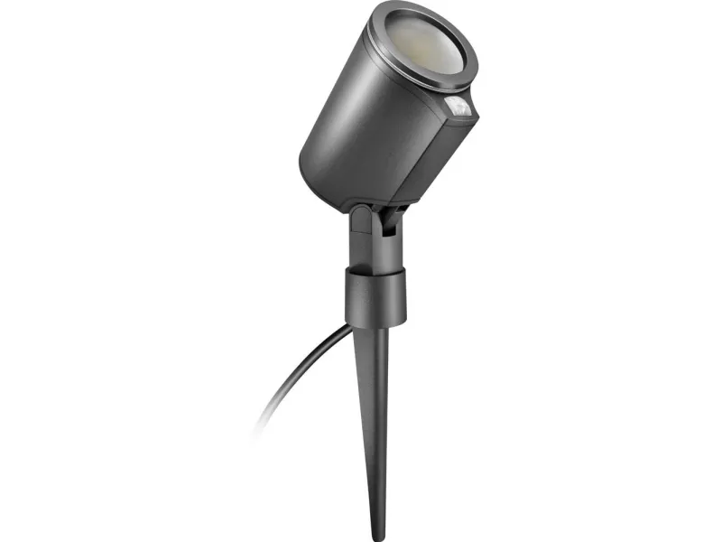 Steinel hage-/stikkepære SPOT GARDEN SC LED med sensor 7,84W 363 lm 1800-4000K RGBWW IP65 IK03 24V antrasitt / aluminium