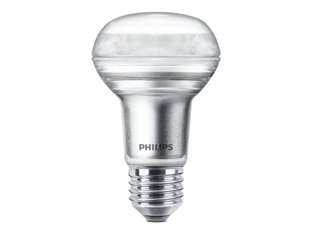 Philips CorePro LEDspot - LED-pære for søkelys - form: R63 - E27 - 4.5 W (ekvivalent 60 W) - klasse F - varmt hvitt lys - 2700 K