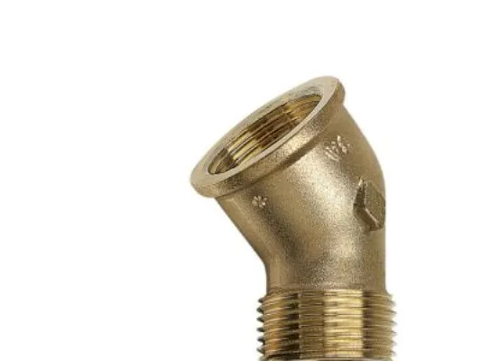 PURAFIT vinkl.1.1/4 mf/np.45° - .Siliciumbronze.Blyfri.