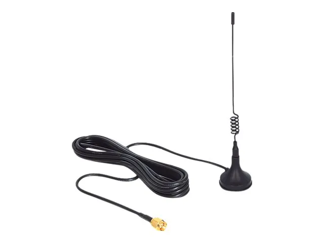 Delock GSM / UMTS Antenna - Antenne - 21.5 cm - mobiltelefon - 3 dBi - rundtstrålende - svart
