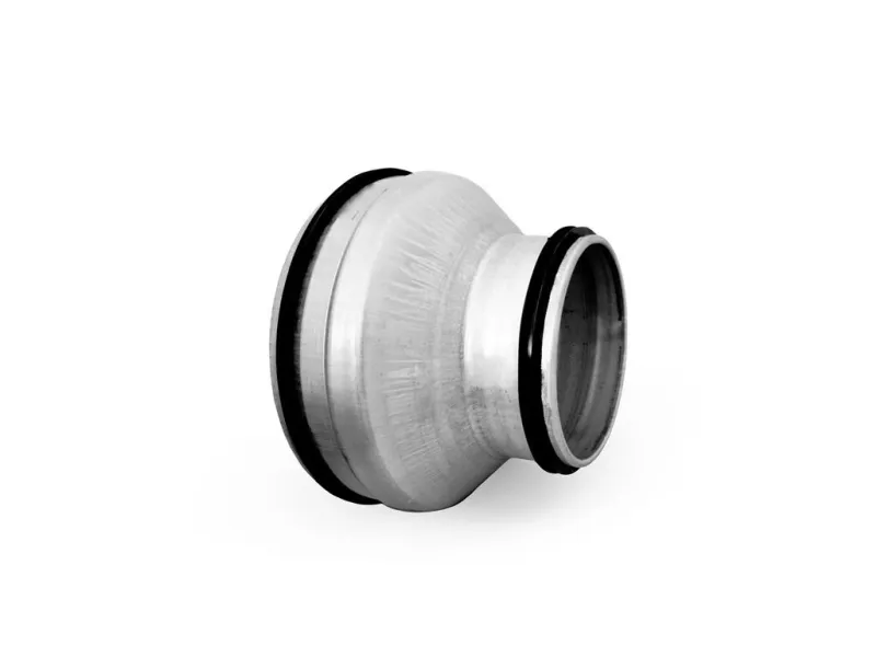 kort red.Ø125.Ø100N.N - kort centrisk længde 22mm