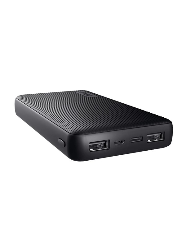 Trust Primo Compact Nødlader - Svart - 15000 mAh