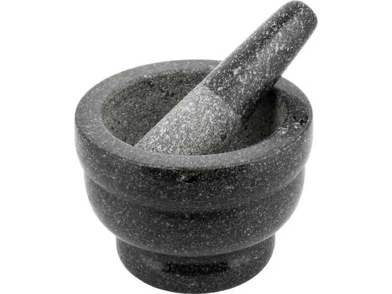 King Hoff morter og krydder-/stein-set, 2 stk, 14x10 cm