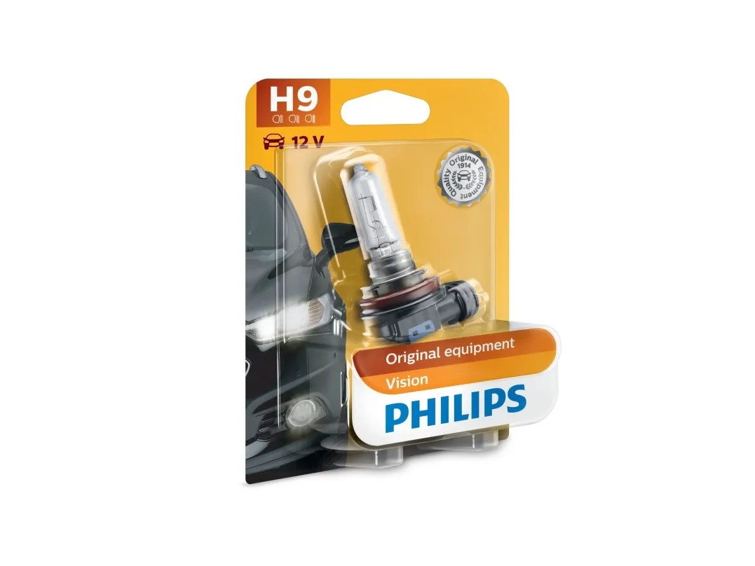 Philips Vision Premium H9 65W 12V - 1 stk.