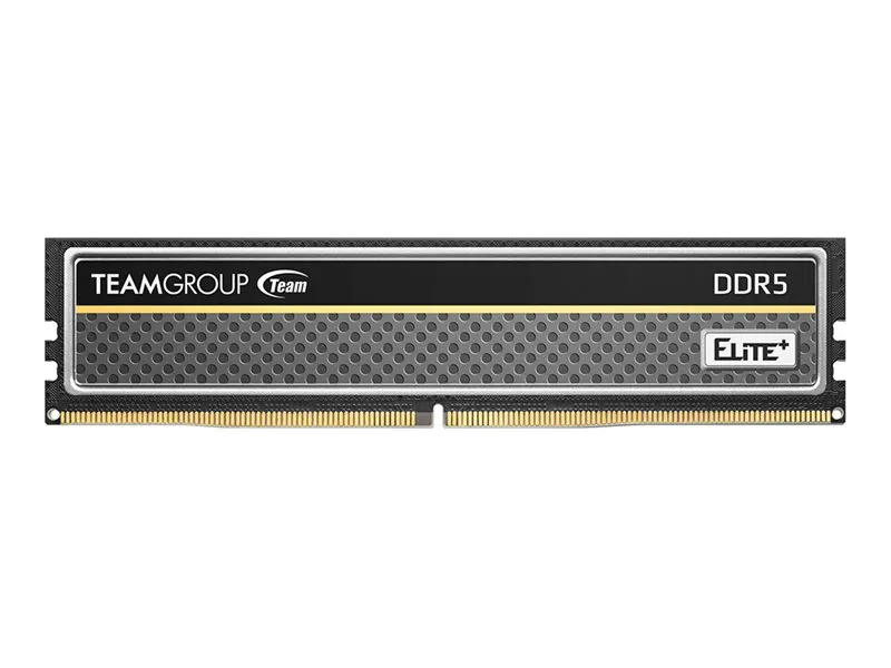 Team Elite Plus - DDR5 - modul - 16 GB - DIMM 288-pin - 6000 MHz / PC5-48000 - CL48 - 1.1 V - ikke-bufret - on-die ECC - svart