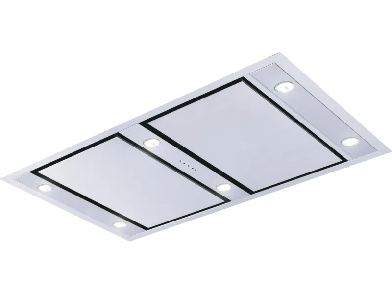 SILVERLINE Matix Roof SL 4220 - Panser - tak - bredde: 100 cm - dybde: 70 cm - uttrekking - uten motor - rustfritt stål