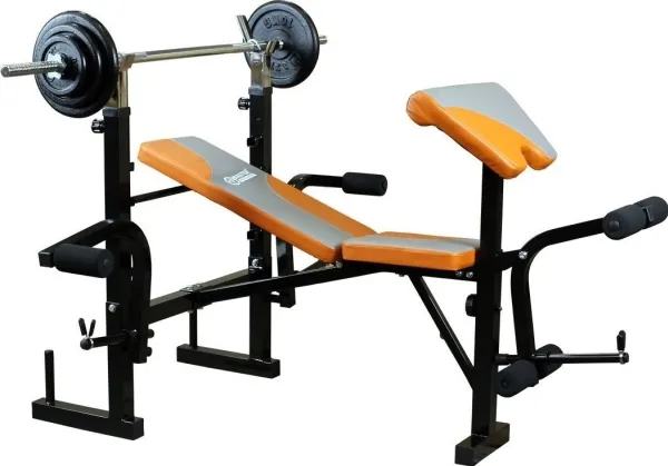 Master treningsbenk for stor vektstang Rambo 3