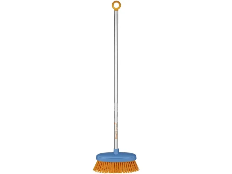 FISKARS MyFirst barnekost, blå, lengde: 980 mm ramme i stabil slitesterk plast, skaft - 1 stk (138150)