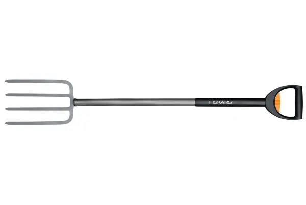 Fiskars teleskopisk gravegaffel Y stålaksel (133320)