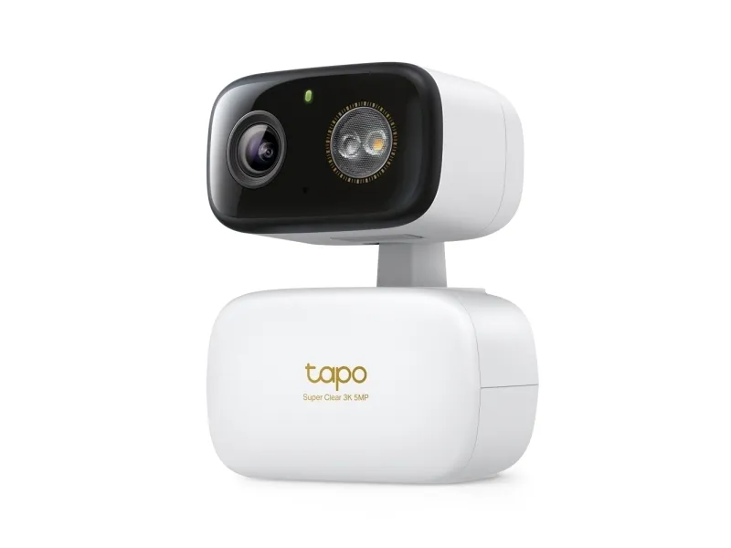 TP-Link TAPO C236, IP-sikkerhetskamera, Inne & Ute, Trådløs, Amazon Alexa & Google Assistant, Tak/vegg/skrivebord, Hvit