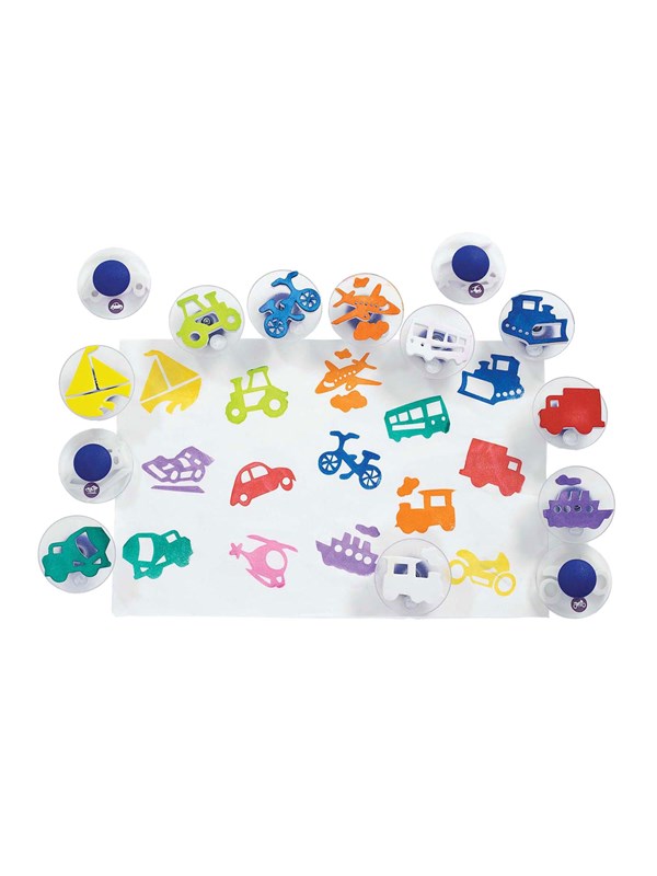 Colorations - Easy Grip Traffic Stamps 14pcs.