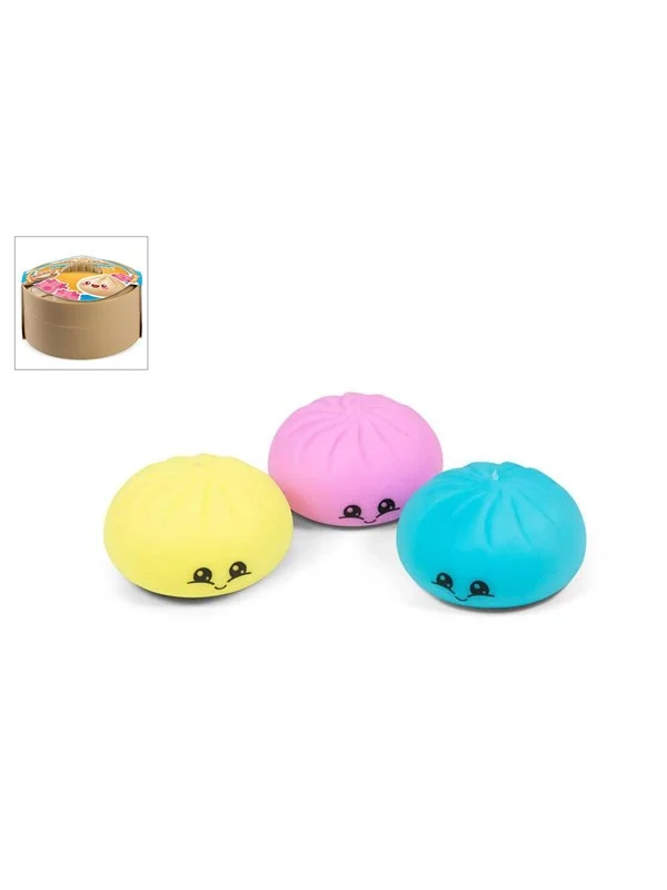 Trend Toys Kawaii Skumdumplings 3 stk., 5cm, i dampekurv CDU