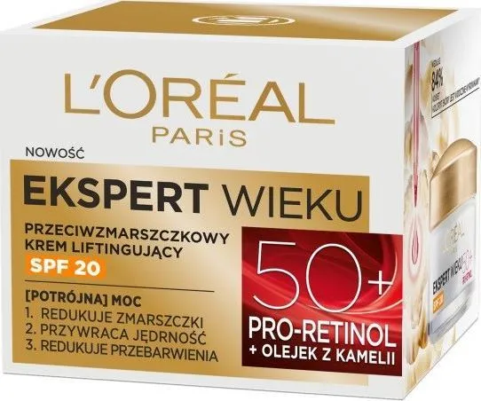 L’Oréal Paris Age Specialist 50+ anti-rynke løftedagskrem SPF20 50 ml