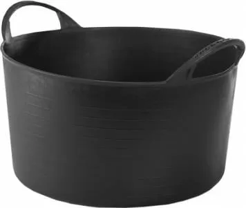 Vaskekurv UN elastisk flexi svart 14L