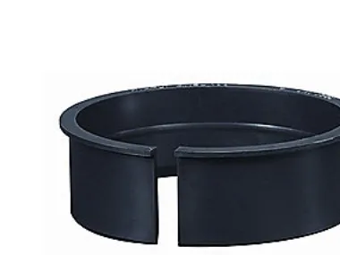 Støttebøsning 110mm Ma - til tykvæggede rør. Højde = 35 mm