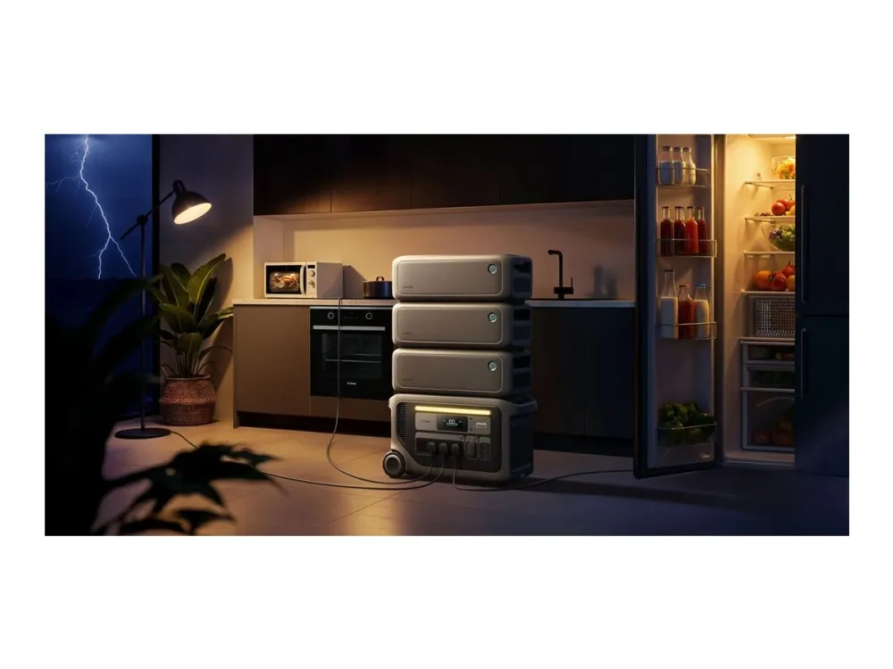 Anker SOLIX BP3000 - Ekstra batteri for bærbar kraftstasjon - litium-jernfosfat - 3072 Wh