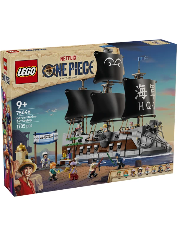 LEGO ONE PIECE 75646 Garps krigsskip