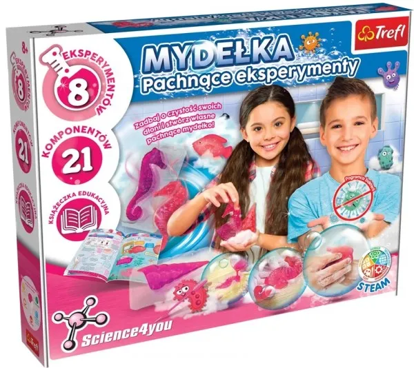 Duftende eksperimenter. Såper - store S4Y 61448 TREFL p6
