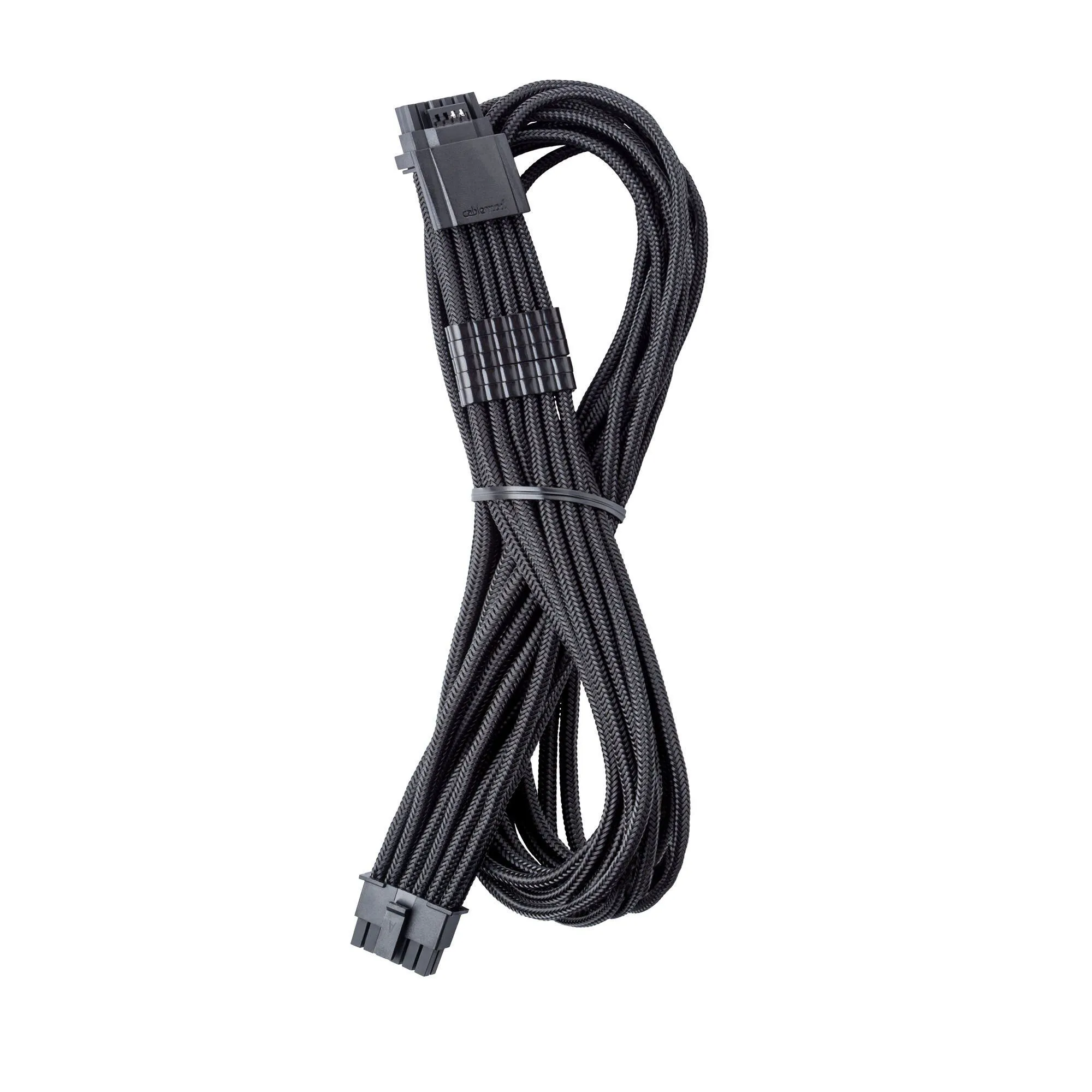 CableMod Universal Pro ModMesh 16-pinners til 16-pinners kabel, med hylse, StealthSense - svart, 60 cm