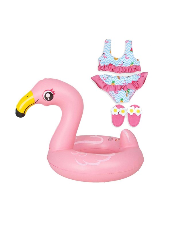 Heless Dolls Swimming set Flamingo 35-45 cm
