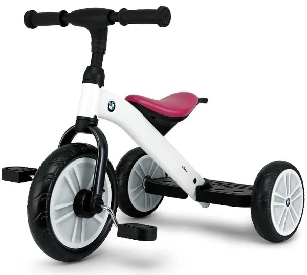 BMW trehjulssykkel for barn 10 tommer hvit