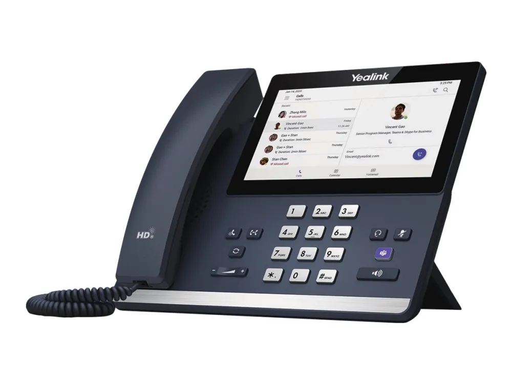 Yealink MP56 - VoIP-telefon - med Bluetooth-grensesnitt - SIP - klassisk grå