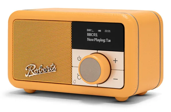 Roberts Radio Revival Petite 2 saulės geltona