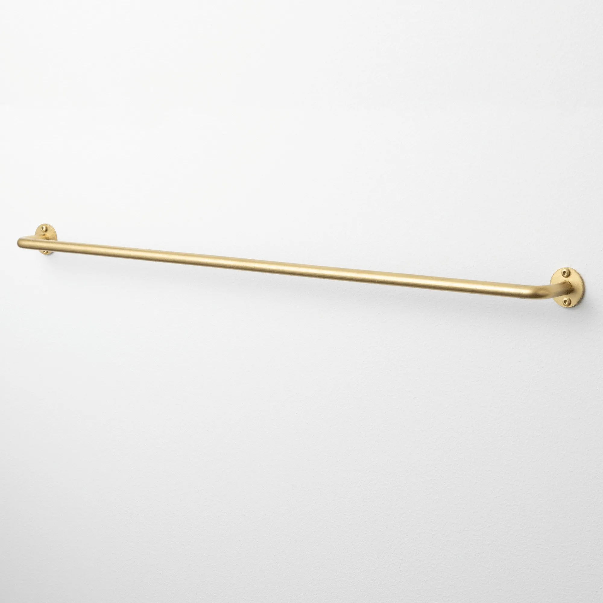 Håndklædestang 60 cm messinglook