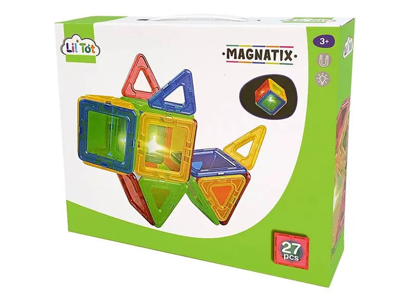 Magnatix with light 27 pcs