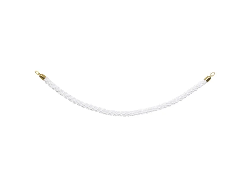 Securit® Classic Gold reb hvid med kliklås i rustfrit stål