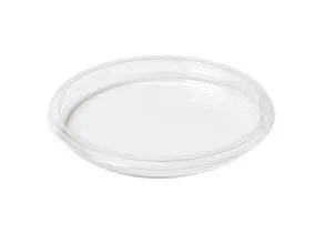 Plastlåg Ø116 mm RPET Klar til Bæger Crystal Deli,35 stk/ps - (35 stk.)