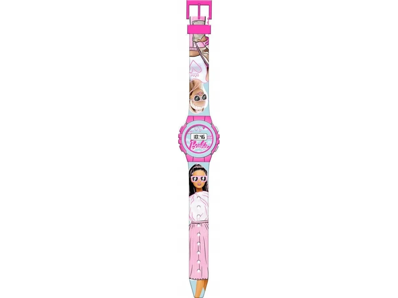Kids Euroswan digitalklokke Barbie KE02 ECO* (uten plastemballasje) BB00009