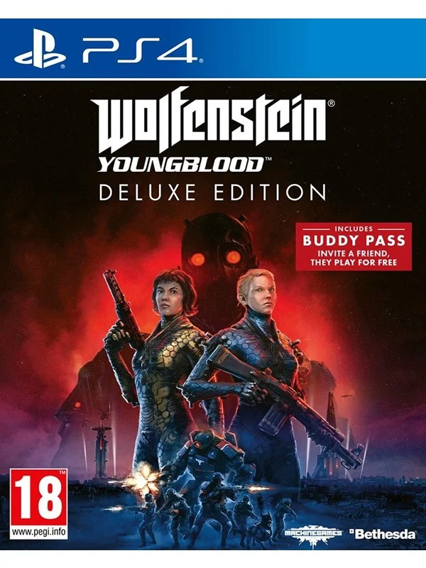 Wolfenstein: Youngblood - Deluxe Edition - Sony PlayStation 4 - Action