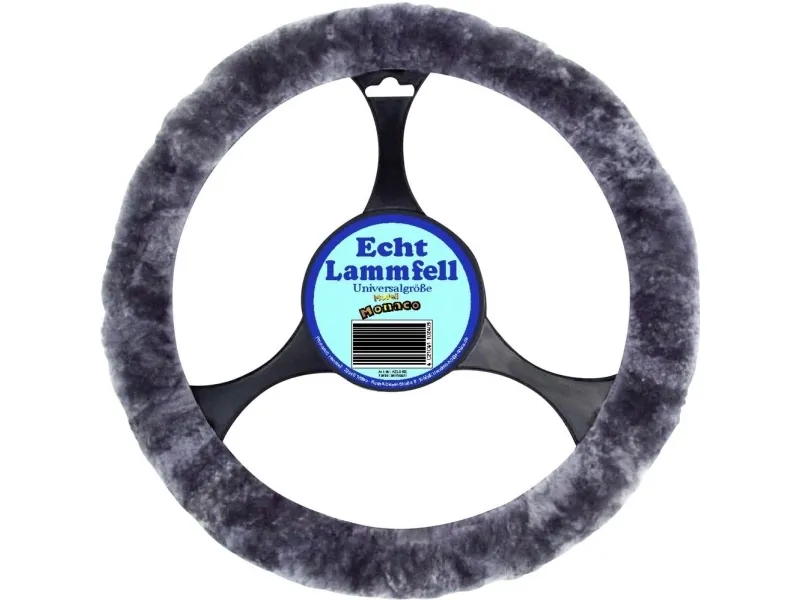 IWH rattdeksel (L x B x H) 350 x 350 x 40 mm ekte saueskinn antrasitt 35–41 cm (102705)