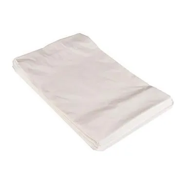 Hygiejnepose 245x350 mm 35 my med Hul til krog 50% Genbrugsplast Hvid,5 pk x 100 stk/krt