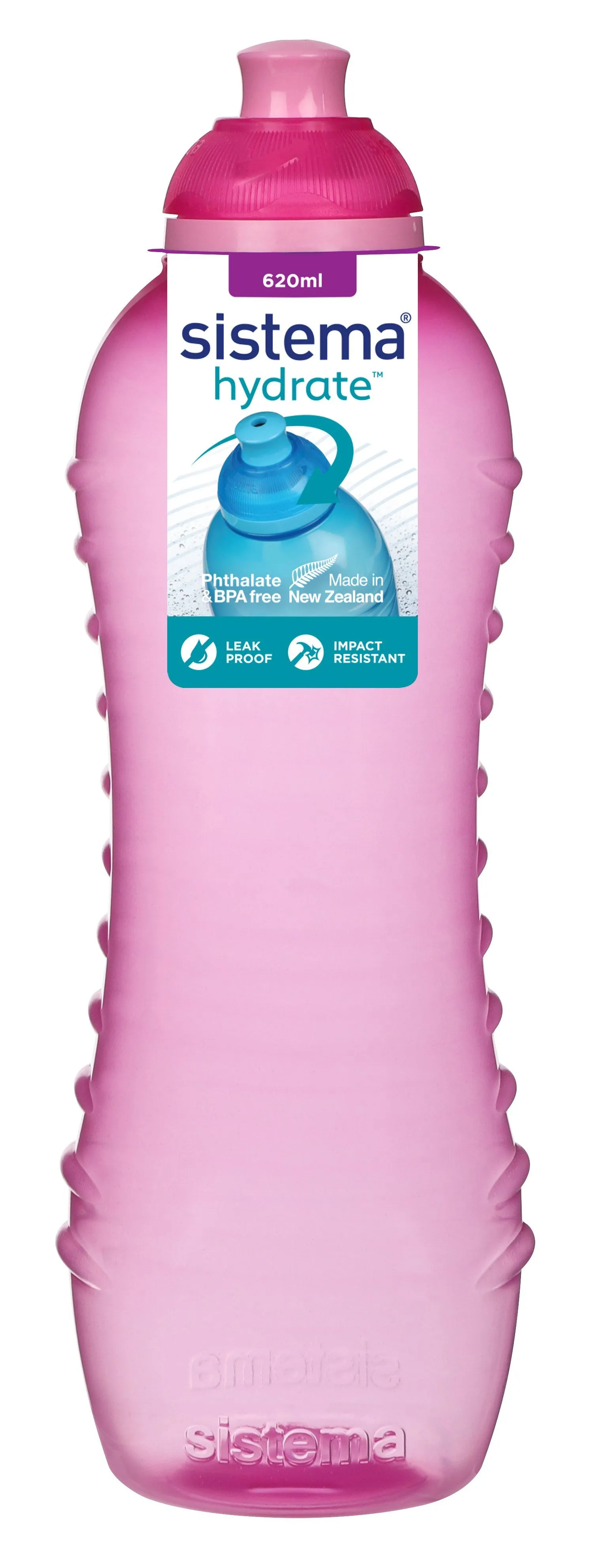 System - Twist `n`sip 620 ml - Rosa