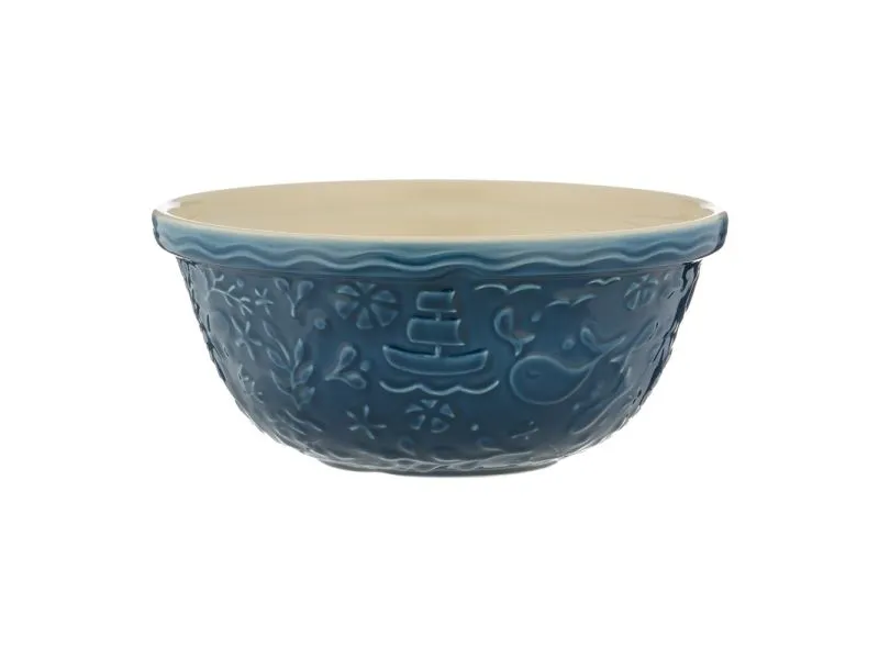 Mason Cash Nautical Blue Stoneware Mixing Bowl 4 L