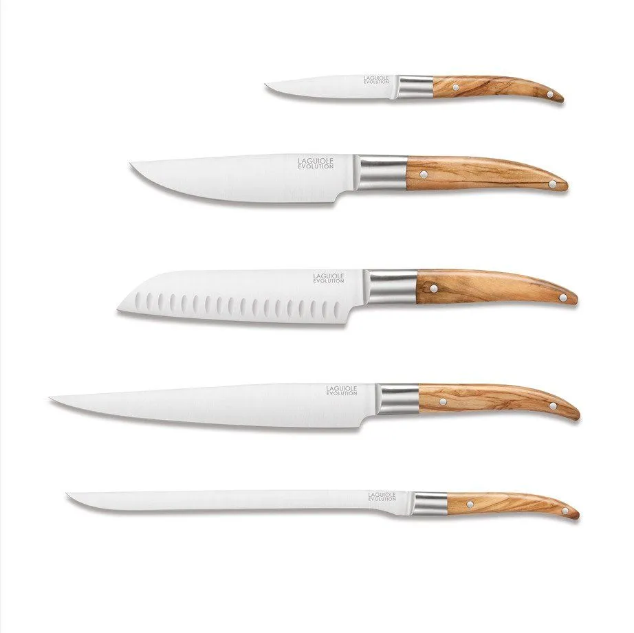 Laguiole Heritage knivsett i 5 deler