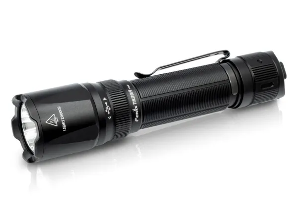 Fenix TK20RV2BK, Universal lommelykt, Sort, Aluminium, Knapper, 2 m, 1,5 m