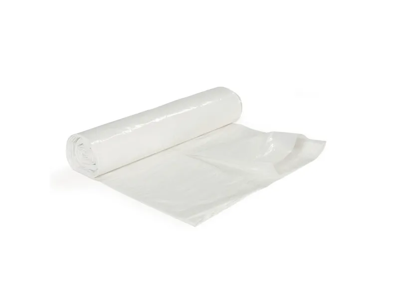Affaldssække, 125 l, 40 my, HxB: 115 x 75 cm, hvid, pakke a 25 stk
