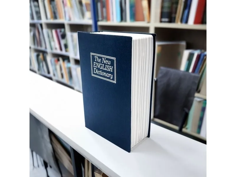Tommel opp Mad Monkey - Book safe med nøkkel