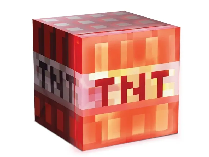 UKON!C - MINECRAFT TNT BLOCK, MINI FRIDGE 6.7L